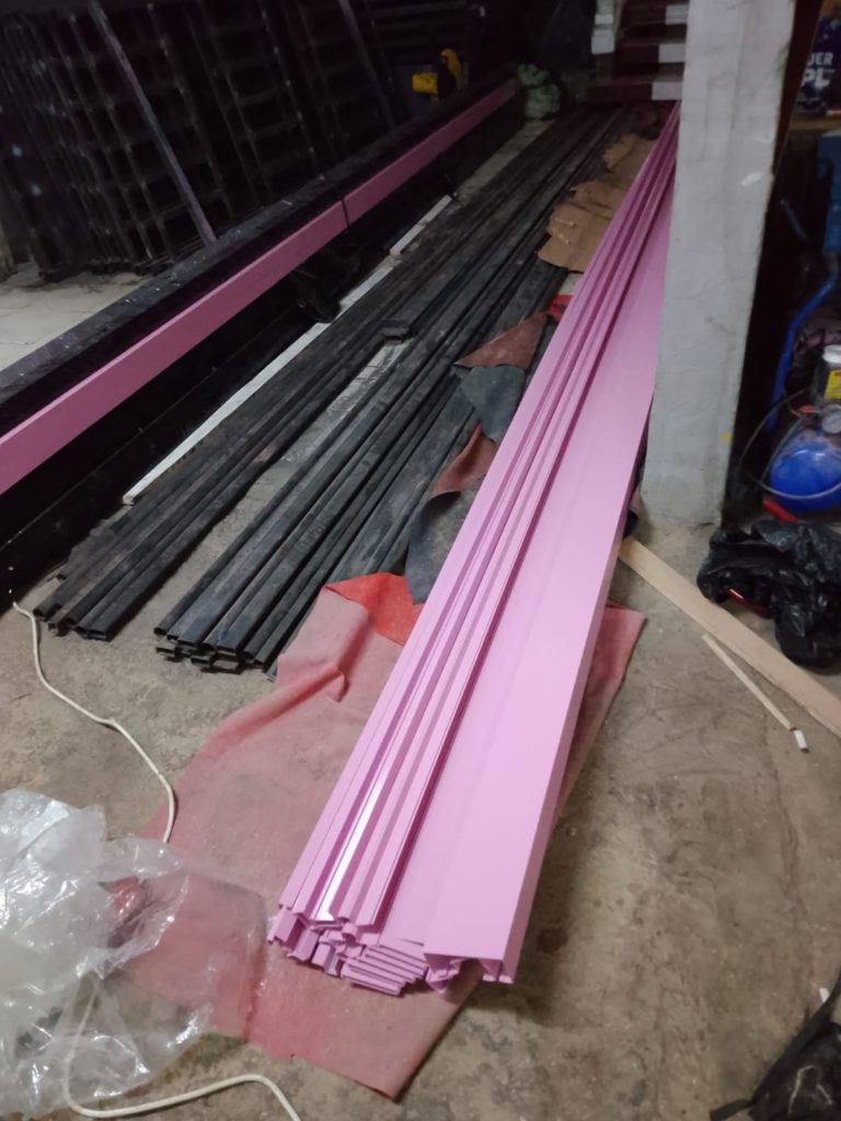 Jasa Cat Alumunium Powder Coating Bandung